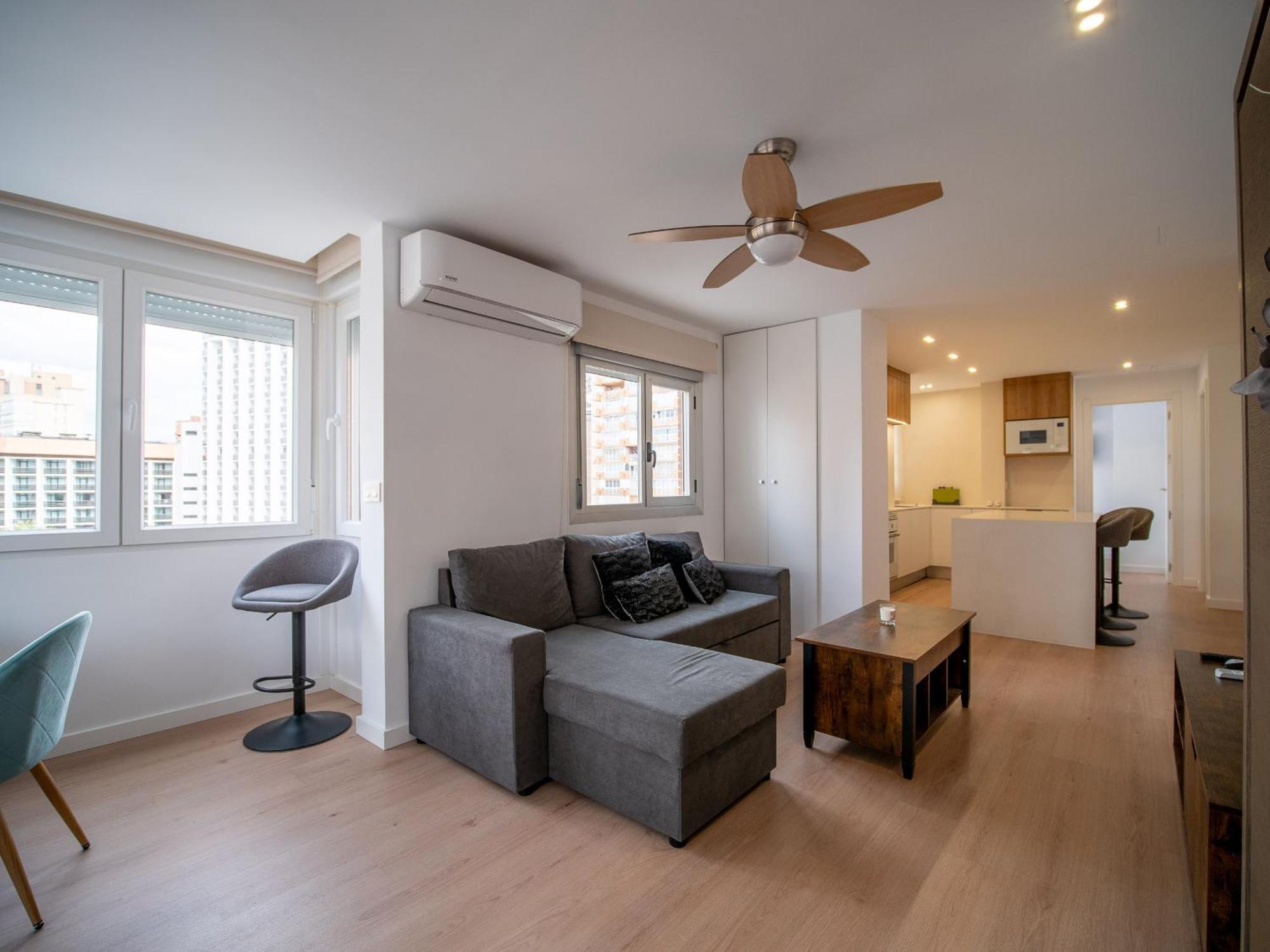 Apartamento 2br Ocean Ii Flat - Parking & 2min To Levante *
